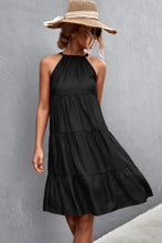Load image into Gallery viewer, Grecian Tiered Sleeveless Dress
