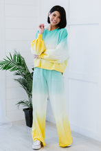Load image into Gallery viewer, Zenana Hello Summer Full Size Run Ombre Cropped Sweatshirt