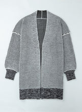 Load image into Gallery viewer, Heathered Open Front Longline Cardigan