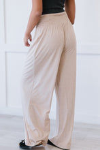 Load image into Gallery viewer, Zenana Easy Breezy Full Size Palazzo Pants in Beige