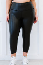 Load image into Gallery viewer, White Birch Full Size Out of Time Faux Leather Leggings