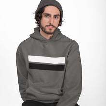 Load image into Gallery viewer, Mens Double Strip Hoodie