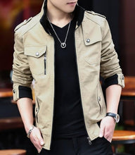 Load image into Gallery viewer, Mens Military Theme Short Jacket