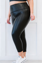 Load image into Gallery viewer, White Birch Full Size Out of Time Faux Leather Leggings