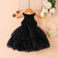Load image into Gallery viewer, Ribbed Sleeveless Tulle Dress