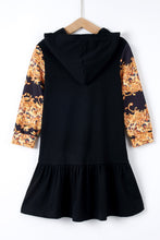 Load image into Gallery viewer, Girls Ruffle Hem Long Sleeve Dress