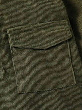 Cargar imagen en el visor de la galería, Sudadera con capucha y botones con bolsillos