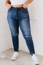 Load image into Gallery viewer, RISEN Amber Full Size Run High-Waisted Distressed Skinny Jeans