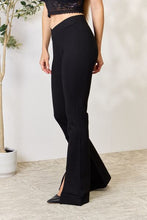 Load image into Gallery viewer, Kancan V-Waistband Slit Flare Pants