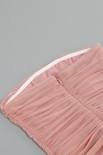 Load image into Gallery viewer, Ruched Strapless Zip-Back Bodycon Dress