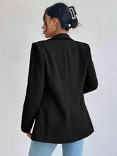 Cargar imagen en el visor de la galería, Blazer de manga larga con cuello chal