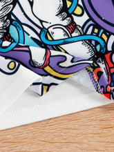 Cargar imagen en el visor de la galería, Camiseta con gráfico de astronauta para niños