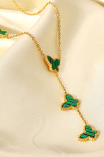 Load image into Gallery viewer, Gotta Fly Butterfly Drop Necklace