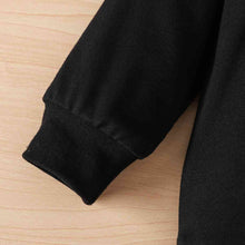 Load image into Gallery viewer, LITTLE BOSS Round Neck Long Sleeve Tee and Pants Set