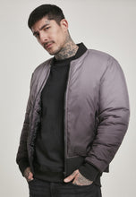 Load image into Gallery viewer, Men's Gradient Two-Tone Bomber Jacket