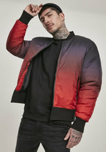Load image into Gallery viewer, Men's Gradient Two-Tone Bomber Jacket
