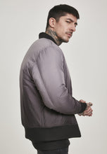 Load image into Gallery viewer, Men's Gradient Two-Tone Bomber Jacket