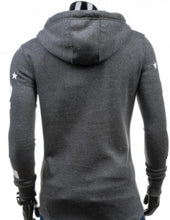 Load image into Gallery viewer, Mens Street Style Biker Hoodie