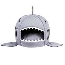 Load image into Gallery viewer, Cartoon Shark Pet Bed House