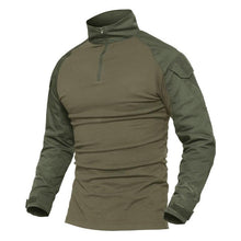 Load image into Gallery viewer, Tactical Men Military Army Green SWAT Combat Shirt