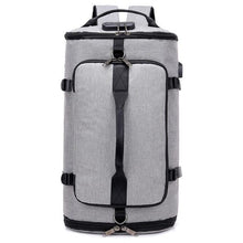 Cargar imagen en el visor de la galería, Mochila de gimnasio antirrobo con puerto USB, bolsa de fitness para hombre