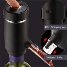 Load image into Gallery viewer, Retractable Electric Wine Decanter Oxidizer