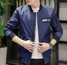 Load image into Gallery viewer, Mens Casual Zipped Up Bomber Jacket