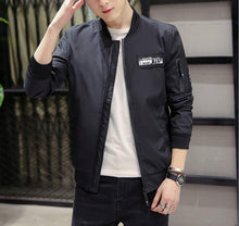 Load image into Gallery viewer, Mens Casual Zipped Up Bomber Jacket