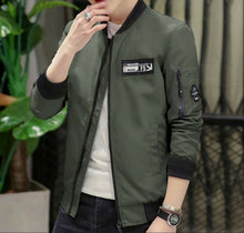 Load image into Gallery viewer, Mens Casual Zipped Up Bomber Jacket