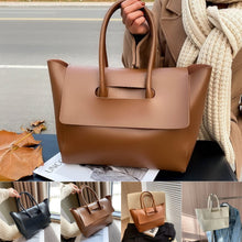 Cargar imagen en el visor de la galería, Fashion Women Shoulder Bags Large Capacity Handbags Simple Retro Tote Bags Solid Color Famous Brand High Quality Bags
