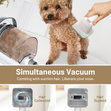 Load image into Gallery viewer, Dog Grooming Kit Pet Hair Cleaning Low Noise Vacuum Cleaner And Various Tools
