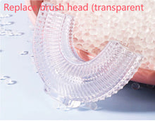 Load image into Gallery viewer, Children'S Electric Toothbrush Food Grade Silicone Oral 360 Degree Automatic Usb Charging Smart Children'S Toothbrush U-Shaped
