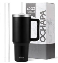Cargar imagen en el visor de la galería, Stainless Steel Insulation Large Capacity Cup Portable Vehicle-mounted Cup
