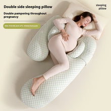 Cargar imagen en el visor de la galería, Pregnant Women&#39;s Pillow Waist Support Side Sleeping Belly Support U-shaped Pillow
