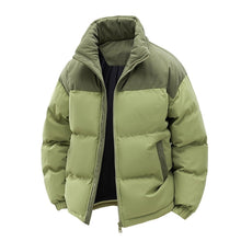 Load image into Gallery viewer, Thick Corduroy Patchwork Jacket Winter Zip-up Stand Collar Coat Casual Commuter Long-sleeved Cardigan Top Outwear Women's Clothing
