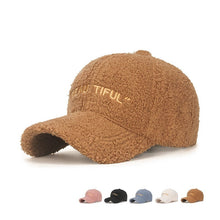 Cargar imagen en el visor de la galería, Women&#39;s Lambswool Warm Adjustable Hat
