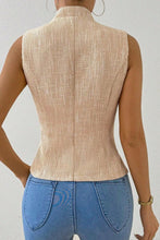 Cargar imagen en el visor de la galería, Solid Color Jacquard Suit Vest Jacket
