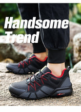 Cargar imagen en el visor de la galería, Lightweight Breathable Men's Mesh Outdoor Sports And Casual Hiking Shoes
