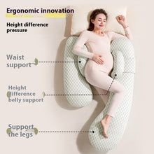 Cargar imagen en el visor de la galería, Pregnant Women&#39;s Pillow Waist Support Side Sleeping Belly Support U-shaped Pillow
