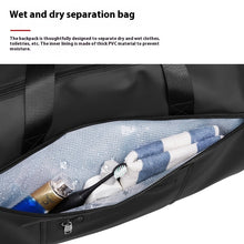 Load image into Gallery viewer, High Quality Waterproof Suit Bag For Men Large Capacity Travel Bag With Shoe Compartment Dry And Wet Separation Travel Organizer
