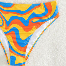 Load image into Gallery viewer, Women's Cross-halterneck Bikini Multi-color Swimsuit
