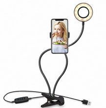 Load image into Gallery viewer, LED Selfie Ring Light for Live Adjustable Makeup Light-8cm Stand
