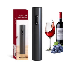 Load image into Gallery viewer, Electric Wine Opener Set Automatic Wine Opener Spiral Corkscrew Battery Powered One-click Button Can Opener For Home Party Bar
