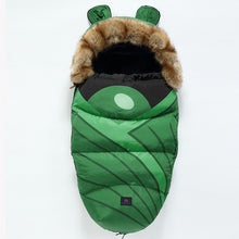 Cargar imagen en el visor de la galería, Winter Sleeping Bags Envelope Newborn Baby Stroller Pad
