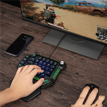 Load image into Gallery viewer, Colorful RGB Macro Recording Compact Mini Mobile Gaming Keyboard
