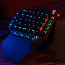 Load image into Gallery viewer, Colorful RGB Macro Recording Compact Mini Mobile Gaming Keyboard
