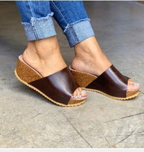 Cargar imagen en el visor de la galería, Wedge Sandals And Slippers Women Shoes
