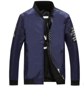 Chaqueta de vuelo reversible para hombre para otoño e invierno