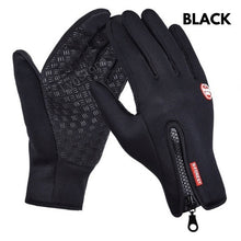 Load image into Gallery viewer, Winter Gloves Touch Screen Riding Motorcycle Sliding Waterproof Sports Gloves With Fleece
