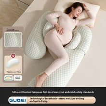 Cargar imagen en el visor de la galería, Pregnant Women&#39;s Pillow Waist Support Side Sleeping Belly Support U-shaped Pillow
